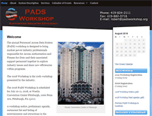 Tablet Screenshot of padsworkshop.org